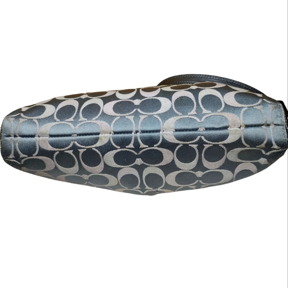 Coach Grey Tricolored Monogram Crossbody - Picture 3 of 9